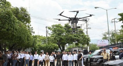 Adquieren primera flotilla de drones artillados para vigilar la frontera de Chiapas