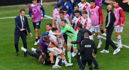 ¡Corretiza del ‘Huevo’! Marcos Acuña, defensa de River, persigue a Dumfries buscando pelea tras derrota ante Inter en el Mundial de Clubes