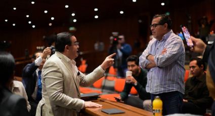 Diputado de Morena agrede y reta verbalmente a reportero en el pleno