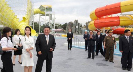 Reaparece la esposa del líder norcoreano Kim Jong-un; inauguran complejo turístico