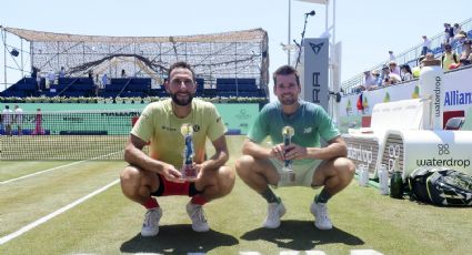 ¡Supremacía en dobles! El tenista mexicano Santiago González gana su tercer título consecutivo al conquistar el torneo de Mallorca