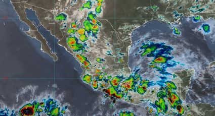 Depresión Tropical "Dos" se forma en la bahía de Campeche; alertan por lluvias e inundaciones