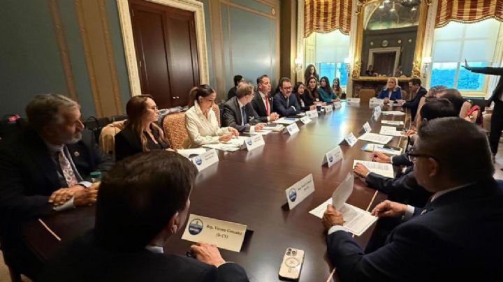 Ocultan gastos de senadores que viajaron a Washington para cabildear remesas