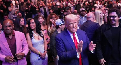 ¡Aparición triunfal! Trump pone una pausa en su pleito con Musk y asiste a función de UFC en donde fue ovacionado de pie