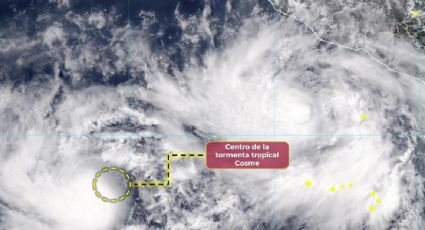 Se forma la tormenta tropical "Cosme" al suroeste de las costas de Jalisco