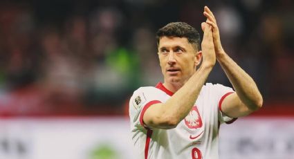Robert Lewandowski renuncia a la selección de Polonia mientras no haya cambio de DT; le quitaron el gafete de capitán