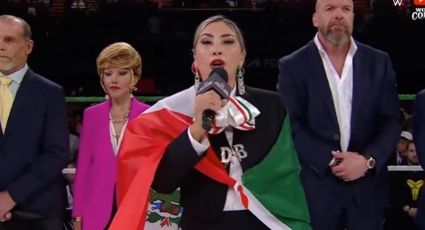 La cantante Deyra Barrera podría ser multada hasta con casi 70 mil pesos tras equivocarse con el Himno Nacional Mexicano en la WWE
