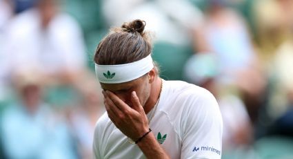 El tenista alemán Alexander Zverev hace dolorosa revelación tras ser eliminado en primera ronda de Wimbledon: "Me siento solo en la vida"