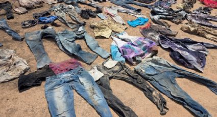 Madres buscadoras hallan tres fosas con restos humanos y más de 200 prendas en Sonora