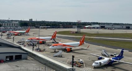 Se reporta la colisión de una aeronave en aeropuerto de Reino Unido