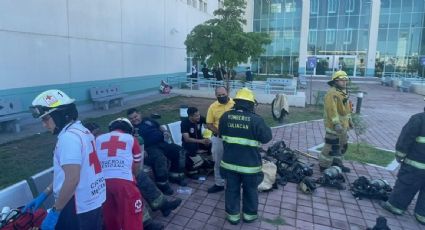 Se reporta incendio en el Hospital General de Culiacán; evacúan al personal y no hay heridos