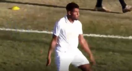 ¡De lo sublime a lo ridículo! Futbolista brasileño celebra un gol como Cristiano Ronaldo y sufre grave lesión en la rodilla