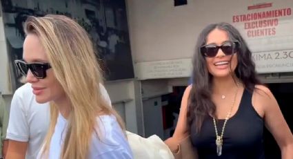 Salma Hayek y Angelina Jolie recorren Veracruz escoltadas por seguridad estatal