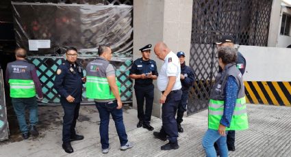Cae elevador con seis personas en el Tribunal Federal de Conciliación y Arbitraje en la CDMX