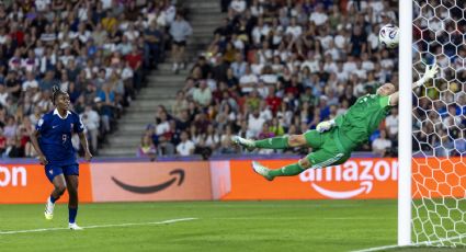 ¡Con la atajada del torneo! Portera de Alemania se luce ante Francia y lleva a su equipo a las Semifinales de la Euro Femenil