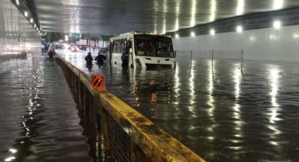 Fuertes lluvias colapsan la CDMX: provocan inundaciones, encharcamientos y afectaciones viales en distintas alcaldías