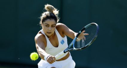 La tenista mexicana Renata Zarazúa es eliminada en segunda ronda en Wimbledon; competirá en dobles junto a Giuliana Olmos