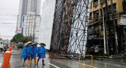 Tifón "Wipha" deja tres muertos tras su paso por Filipinas; se dirige al sur de China