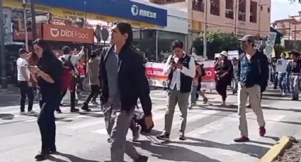 Segunda marcha contra la gentrificación: contingente comienza recorrido por Insurgentes