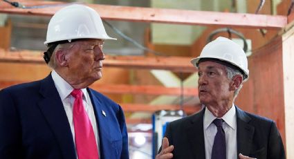 Trump visita las obras de la Fed en plena presión a Powell por su gestión y los sobrecostos