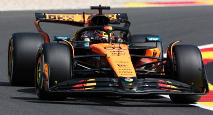 Oscar Piastri lidera la única práctica libre del Gran Premio de Bélgica; Verstappen fue segundo, delante de Norris
