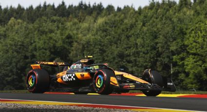 Lando Norris conquista la ‘pole position’ y arrancará primero en el GP de Bélgica, delante de su compañero Oscar Piastri; Verstappen, cuarto