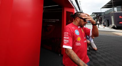 Lewis Hamilton, abatido tras quedar fuera en la Q1 con Ferrari: "Tengo que disculparme con el equipo porque es inaceptable"
