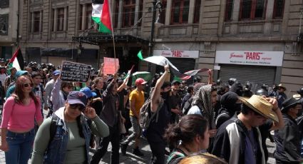 Concluye tercera marcha contra la gentrificación con saldo blanco; manifestantes estuvieron bajo estricta vigilancia policial