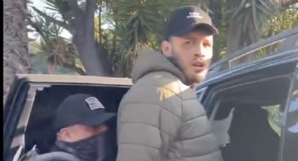 Difunden video de la detención de Julio César Chávez Jr., que fue esposado y encadenado: “¿No le informan a mi abogado que tengo una orden?”