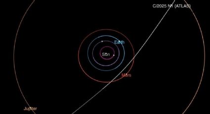 Un cometa intergaláctico está de visita en el Sistema Solar