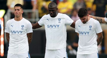 Desgarrador: Los portugueses Joao Cancelo y Rúben Neves lloran al guardar un minuto de silencio en el Mundial de Clubes por la muerte de Diogo Jota