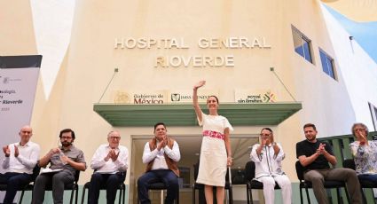 Sheinbaum inaugura en San Luis Potosí la ampliación del hospital en Río Verde