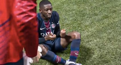 Ousmane Dembélé hace un golazo para el triunfo del PSG con dos jugadores menos y se lo dedica a Diogo Jota
