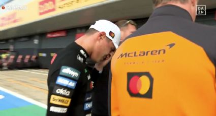 ¡De la euforia a la preocupación! Lando Norris sufre daño en un ojo durante los festejos tras ganar el GP de Gran Bretaña