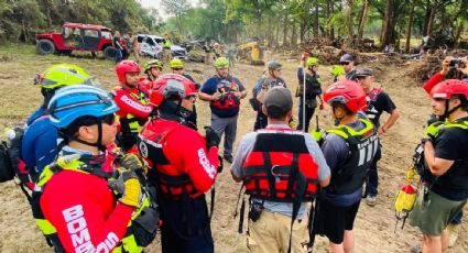 Sheinbaum expresa reconocimiento a bomberos de Coahuila que apoyaron en las labores tras inundaciones en Texas