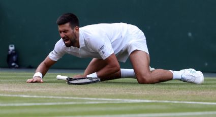 Novak Djokovic supera un susto por una incómoda caída y avanza a Semifinales en Wimbledon: “Espero estar bien en dos días”