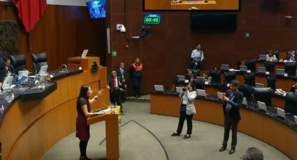 “El Batman mexicano nos cuida”, dice senadora de Morena en pleno debate sobre inseguridad