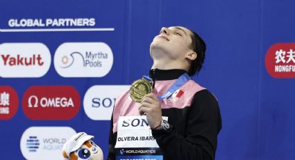 ¡Campeón del mundo! El clavadista mexicano Osmar Olvera derriba la ‘muralla china’ y conquista oro en trampolín de 3 metros en Singapur