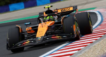 Lando Norris marca el mejor tiempo de la primera práctica libre del Gran Premio de Hungría, por delante de su compañero Oscar Piastri