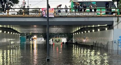 CDMX en alerta roja por fuertes lluvias; autoridades llaman a extremar precauciones