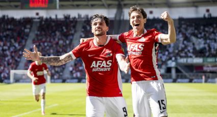 El mexicano Mateo Chávez debuta con una asistencia en la goleada del AZ Alkmaar sobre el Groningen en la Eredivisie