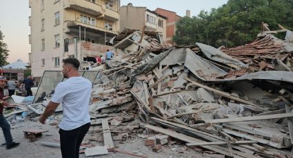 Hay al menos 10 edificios colapsados por un terremoto de magnitud 6.1 en Turquía