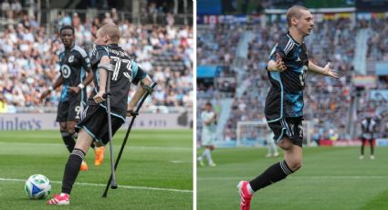 ¡Cumple su deseo! Aficionado de 17 años que sufrió amputación de una pierna firma contrato simbólico con el Minnesota United y anota un gol