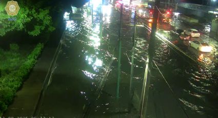 CDMX amanece inundada: lluvias afectan vialidades en distintos puntos de la capital y suspenden el servicio de Metrobús