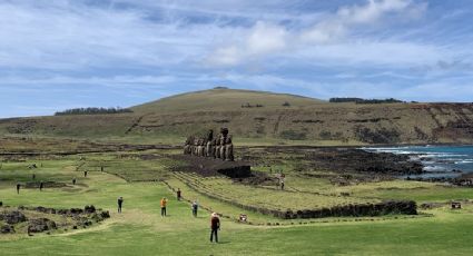 Las icónicas estatuas moai de Rapa Nui están amenazadas por el aumento del nivel del mar