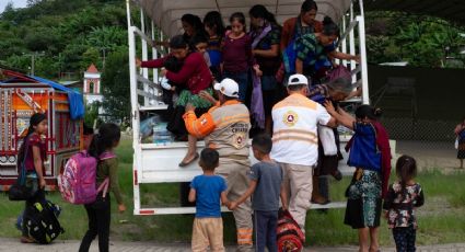 Grupo de chiapanecos cruza a Guatemala para refugiarse de la violencia; es el segundo caso en poco más de un año