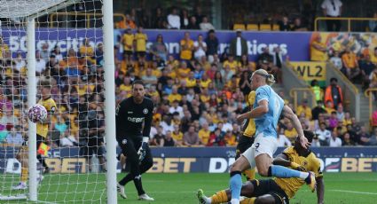 Manchester City arranca la Premier League con doblete de Haaland y goleada al Wolverhampton, que hizo emotivo homenaje a Diogo Jota