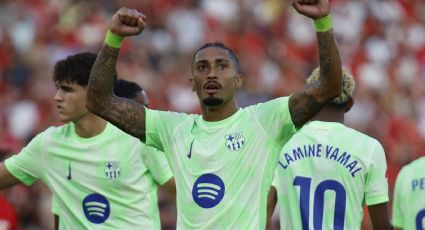 ¡Polémico arranque! El Barcelona inicia LaLiga con goleada en Mallorca, que sufrió dos expulsiones y un gol que se reclamó como ilegal