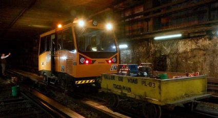 Mientras la ciudad duerme, el Metro se afina: así es el trabajo nocturno de su mantenimiento