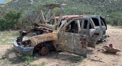 Hallan dos cuerpos calcinados en automóviles en Sonora; buscadoras estiman que hay restos de 10 personas